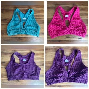 Booty by Brabants Croco Sports Bras LOT